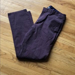 Men’s Banana Republic Maroon Pants